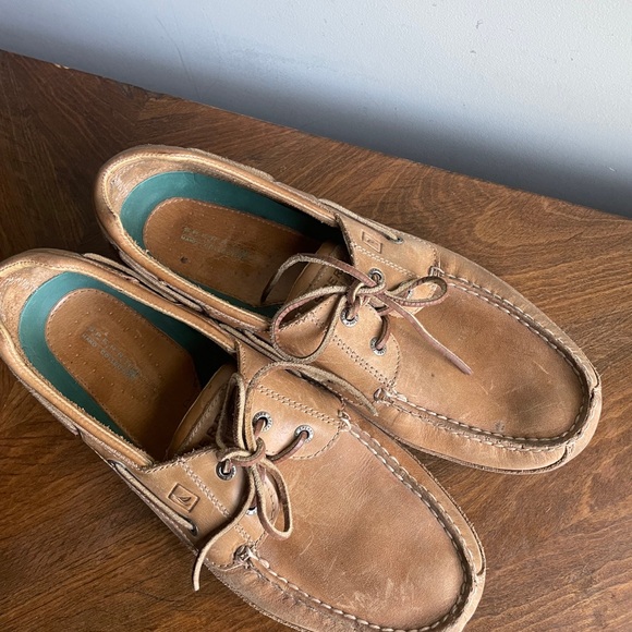 Sperry  Top Sider Classic Brown Leather Boat Shoes - Picture 10 of 10